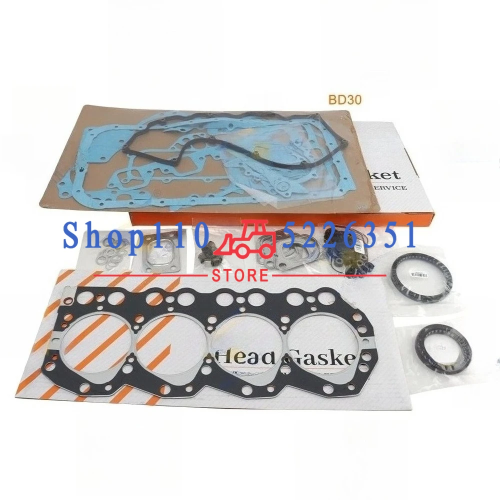 BD30 Overhaul Rebuild Kit Piston Ring Bearing Full Gasket Set Engine 12010-54T00 12010-54T01 12010-54T61
BD30 Overhaul Rebuild Kit Piston Ring Bearing Full Gasket Set Engine 12010-54T00 12010-54T01 12010-54T61