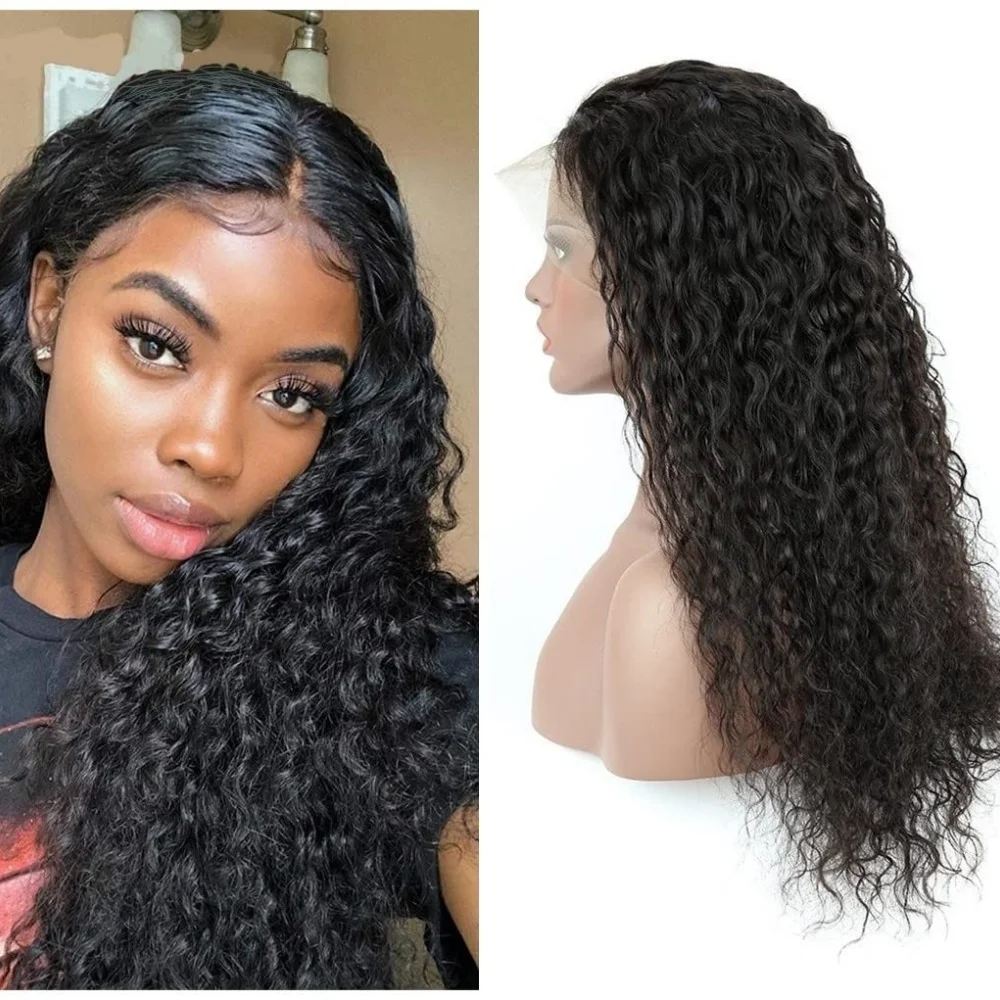 200% Density Lace Water Wave Natural Color 1B 13x4 Inch HD Lace Front Wigs Human Hair Transparent Lace For Women
200% Density Lace Water Wave Natural Color 1B 13x4 Inch HD Lace Front Wigs Human Hair Transparent Lace For Women