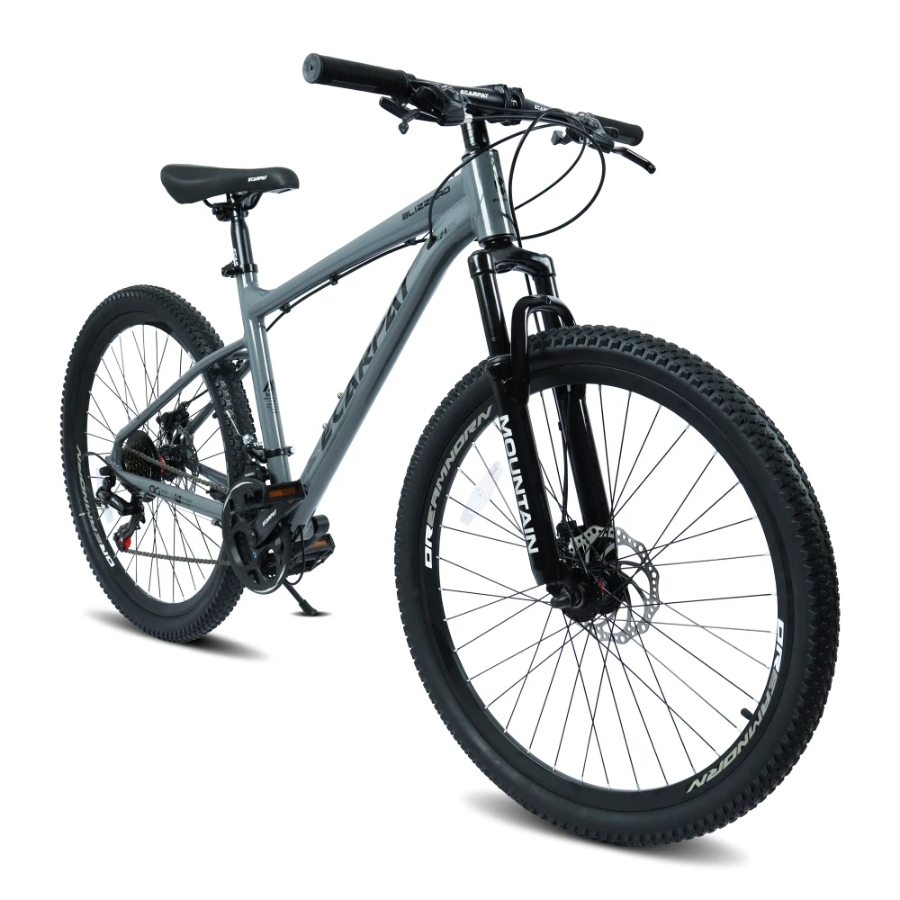 A26317 Ecarpat 26 Inch All-Terrain Mountain Bike with Disc Brakes 21-Speed Drivetrain & Durable Carbon Steel Frame Ideal for Men and Women, Perfect for Trail Riding and Touring
A26317 Ecarpat 26 Inch All-Terrain Mountain Bike with Disc Brakes 21-Speed Drivetrain & Durable Carbon Steel Frame Ideal for Men and Women, Perfect for Trail Riding and Touring