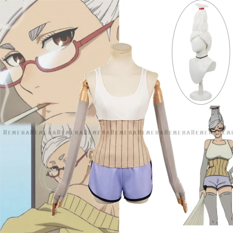 Anime Dandadan Seiko Ayase Cosplay Costume DAN DA DAN Stripe Top Short Uniform Wig Woman Sexy Cute Carnival Halloween Customized
Anime Dandadan Seiko Ayase Cosplay Costume DAN DA DAN Stripe Top Short Uniform Wig Woman Sexy Cute Carnival Halloween Customized