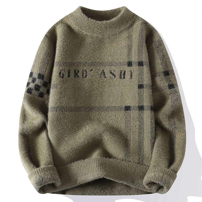 Men's Knitted Sweater round Ne Casual Faionable Winter Thiened Long Sve Youth Faion Ci Sle Geometric Pattern
Men's Knitted Sweater round Ne Casual Faionable Winter Thiened Long Sve Youth Faion Ci Sle Geometric Pattern