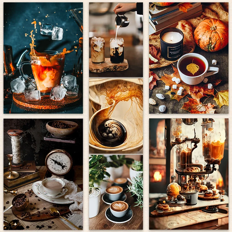 Vintage Coffee Bean Food Poster Canvas Painting Minimalist Wall Art Pictures Modern Dining Room Home Restaurant Cafe Decor
Vintage Coffee Bean Food Poster Canvas Painting Minimalist Wall Art Pictures Modern Dining Room Home Restaurant Cafe Decor