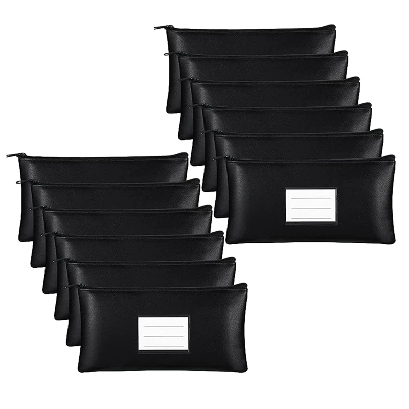 12PC Money Bags With Zipper Security Bank Deposit Bag Money Bag Receipt Holder For Cash Coins Cosmetic Paper Money Tool
12PC Money Bags With Zipper Security Bank Deposit Bag Money Bag Receipt Holder For Cash Coins Cosmetic Paper Money Tool