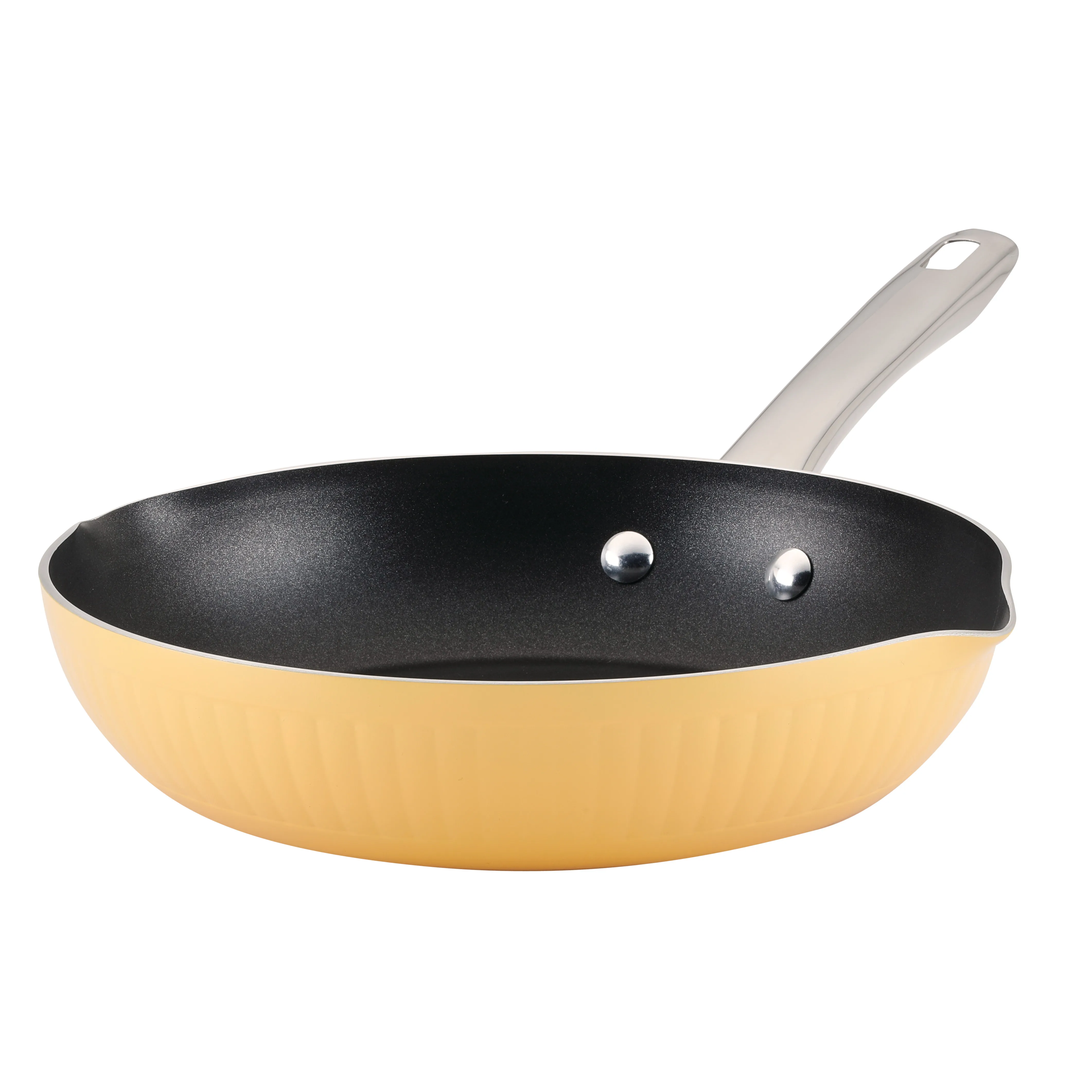 10 Inch Nonstick Frying Pan Dishwasher Oven Safe Up to 500°F Yellow Finish
10 Inch Nonstick Frying Pan Dishwasher Oven Safe Up to 500°F Yellow Finish
