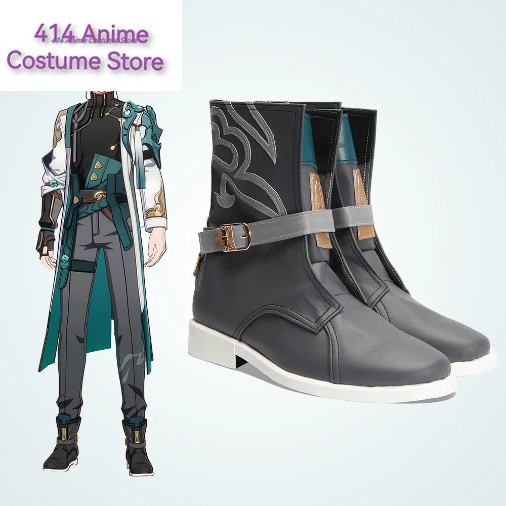 New Game Cosplay Shoes Honkai Star Rail Dan Heng Boots Halloween Aksesori Dibuat Sesuai Pesanan
New Game Cosplay Shoes Honkai Star Rail Dan Heng Boots Halloween Aksesori Dibuat Sesuai Pesanan