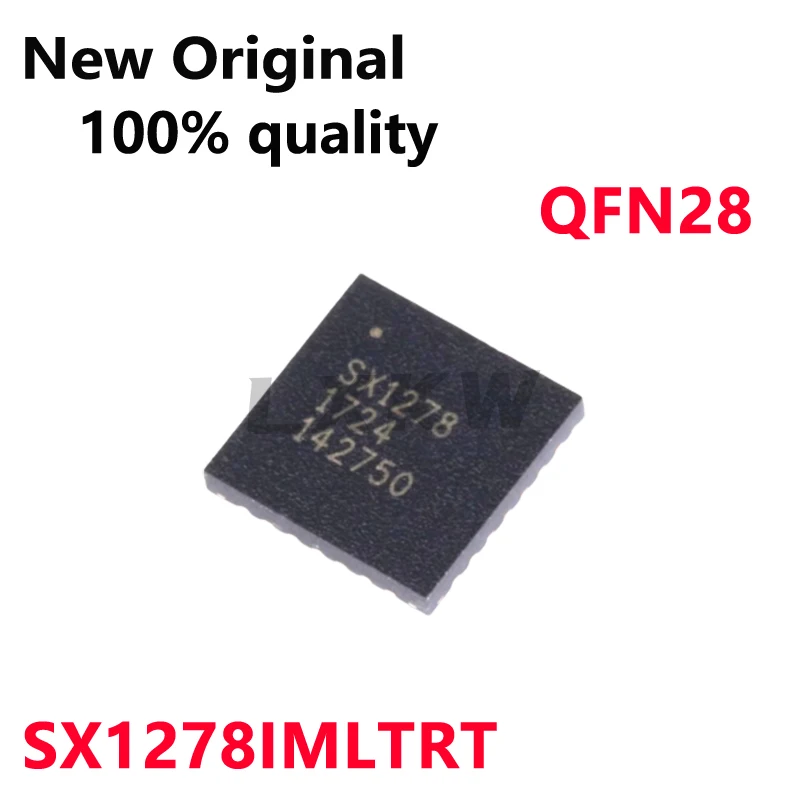 5-10 шт. SX1278IMLTRT SX1278 QFN28 маломощный радиочастотный передающий чип в наличии
5-10 шт. SX1278IMLTRT SX1278 QFN28 маломощный радиочастотный передающий чип в наличии