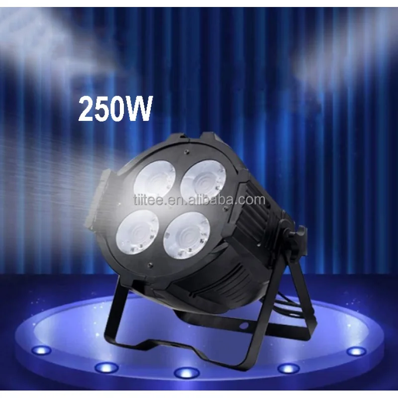 TIITEE TP-0450COBIP 4*50W IP65 Waterproof DMX512 LED COB PAR Front Light with Warm/Cold White Follow Spot Lights
TIITEE TP-0450COBIP 4*50W IP65 Waterproof DMX512 LED COB PAR Front Light with Warm/Cold White Follow Spot Lights