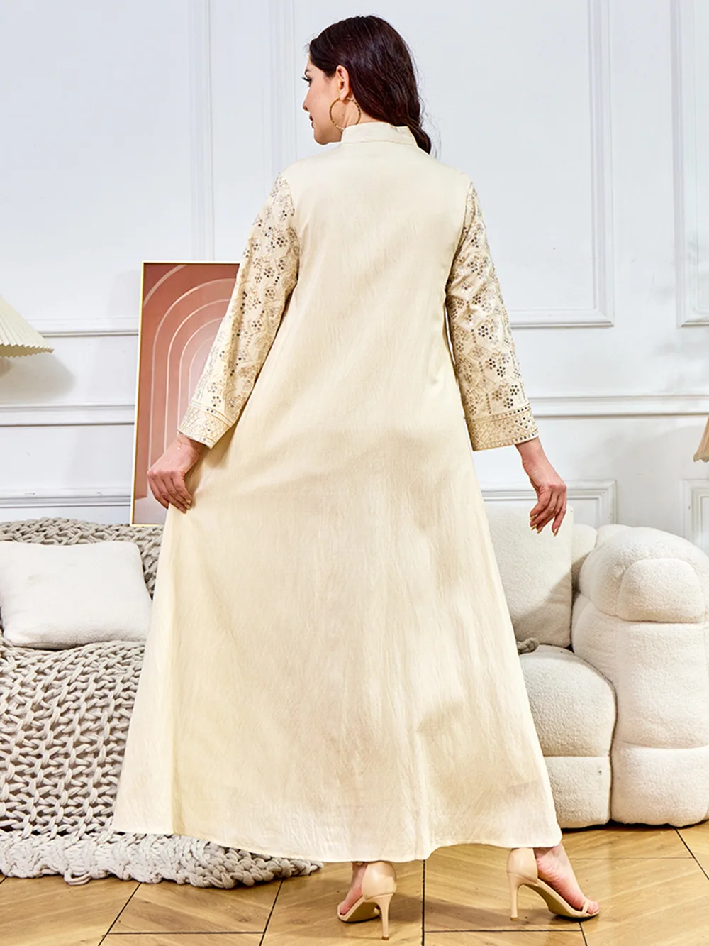 LuxuryDesignerCollection Abaya HandSequined Deep V Abaya Long Sleeve Evening Abaya Modest Embroidered GalaOccasionWear Abayas
LuxuryDesignerCollection Abaya HandSequined Deep V Abaya Long Sleeve Evening Abaya Modest Embroidered GalaOccasionWear Abayas