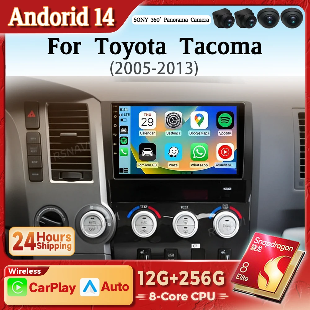 Android 14 Carplay Auto 2K Screen Car Radio BT Multimedia Video Player For Toyota Tundra XK50 2007 - 2013 Autoradio Snapdragon
Android 14 Carplay Auto 2K Screen Car Radio BT Multimedia Video Player For Toyota Tundra XK50 2007 - 2013 Autoradio Snapdragon
