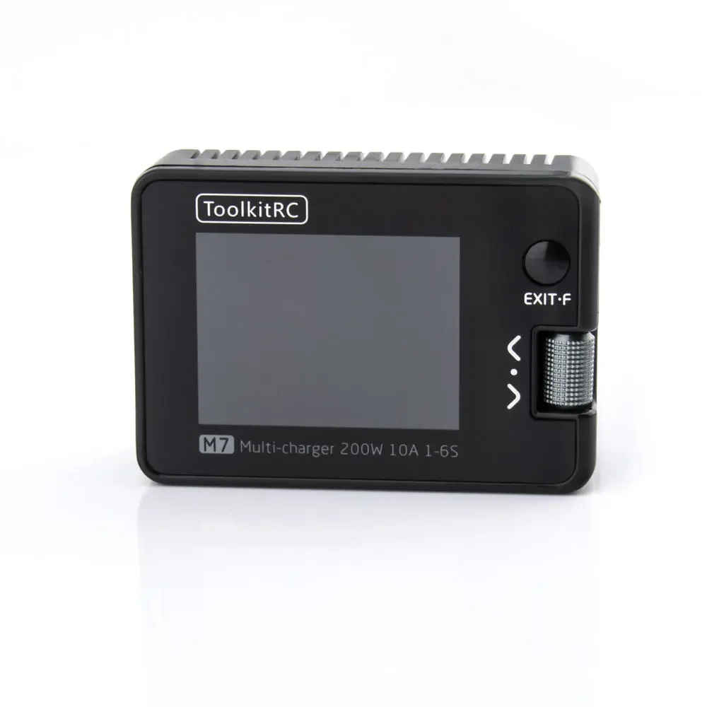 Toolkitrc M7 Charger for 1-6s 200W Fiberglass Model Aircraft Multi-Function Signal Test Compact Balance Charge
Toolkitrc M7 Charger for 1-6s 200W Fiberglass Model Aircraft Multi-Function Signal Test Compact Balance Charge