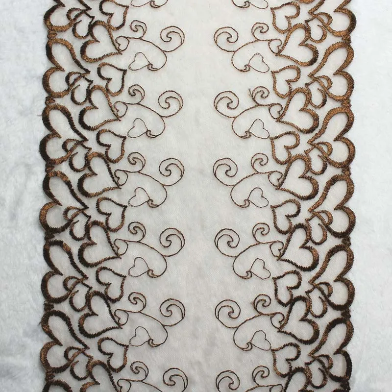 20Yards Hearts Mesh Tulle Embroidery Lace Trim For Clothes Skirt Deco Trimming Sewing Garment Wedding DIY Material Fabric Dress
20Yards Hearts Mesh Tulle Embroidery Lace Trim For Clothes Skirt Deco Trimming Sewing Garment Wedding DIY Material Fabric Dress