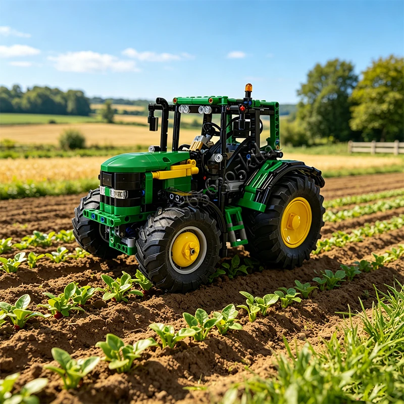 1081 деталь: Технологичный конструктор MOC City Engineering Fendt Favorit 6430 (трактор с прицепом), креативные детские игрушки, подарки
1081 деталь: Технологичный конструктор MOC City Engineering Fendt Favorit 6430 (трактор с прицепом), креативные детские игрушки, подарки