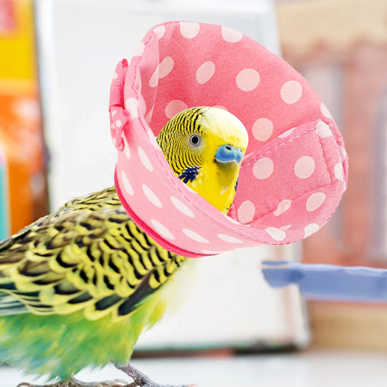 Parrot Collar Anti-Biting Bird Recovery Protective Cone Collar Comfortable Neck Band for Wound Healing Parrot Neck Cone
Parrot Collar Anti-Biting Bird Recovery Protective Cone Collar Comfortable Neck Band for Wound Healing Parrot Neck Cone