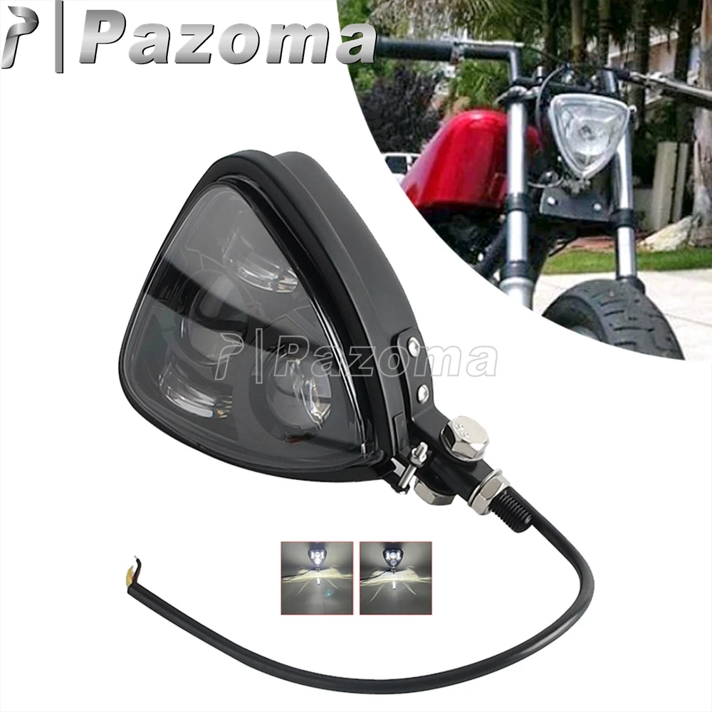 Vintage Front Light Motorcycle LED Headlight Low High Beam Headlamp For Honda CB CBR Harley Suzuki Yamaha MT Kawasaki Dirt Bike
Vintage Front Light Motorcycle LED Headlight Low High Beam Headlamp For Honda CB CBR Harley Suzuki Yamaha MT Kawasaki Dirt Bike