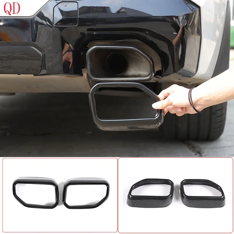 Stainless steel For BMW X3 G01 X4 G02 2022-2025 Car exhaust pipe muffler tail throat decorative frame sticker Car accessories
Stainless steel For BMW X3 G01 X4 G02 2022-2025 Car exhaust pipe muffler tail throat decorative frame sticker Car accessories