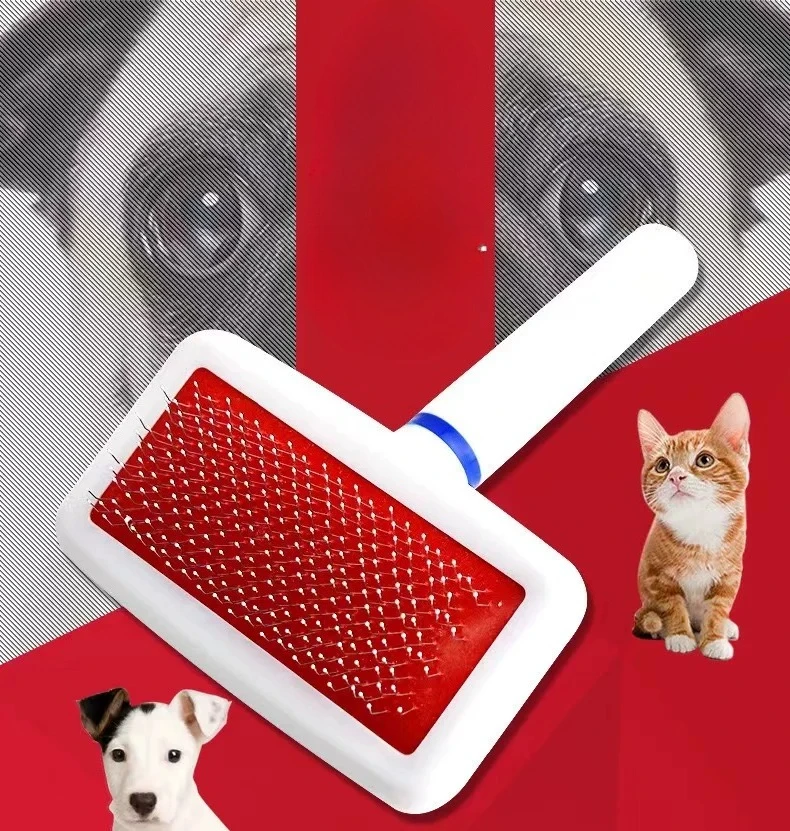 Pet dog comb with protective hairpin comb cat massage comb teddy bear beauty styling dog little white
Pet dog comb with protective hairpin comb cat massage comb teddy bear beauty styling dog little white