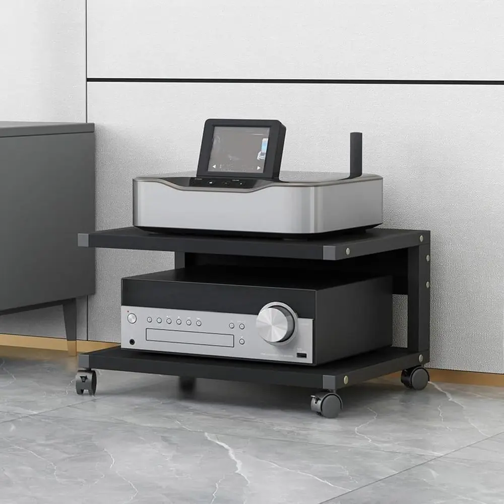 AV Media Stand with Wheels, 2-Tier Audio-Video shelving, ern ole Wooden Storage Shelves, Stereo Racks and Stands, Audio Tower En
AV Media Stand with Wheels, 2-Tier Audio-Video shelving, ern ole Wooden Storage Shelves, Stereo Racks and Stands, Audio Tower En