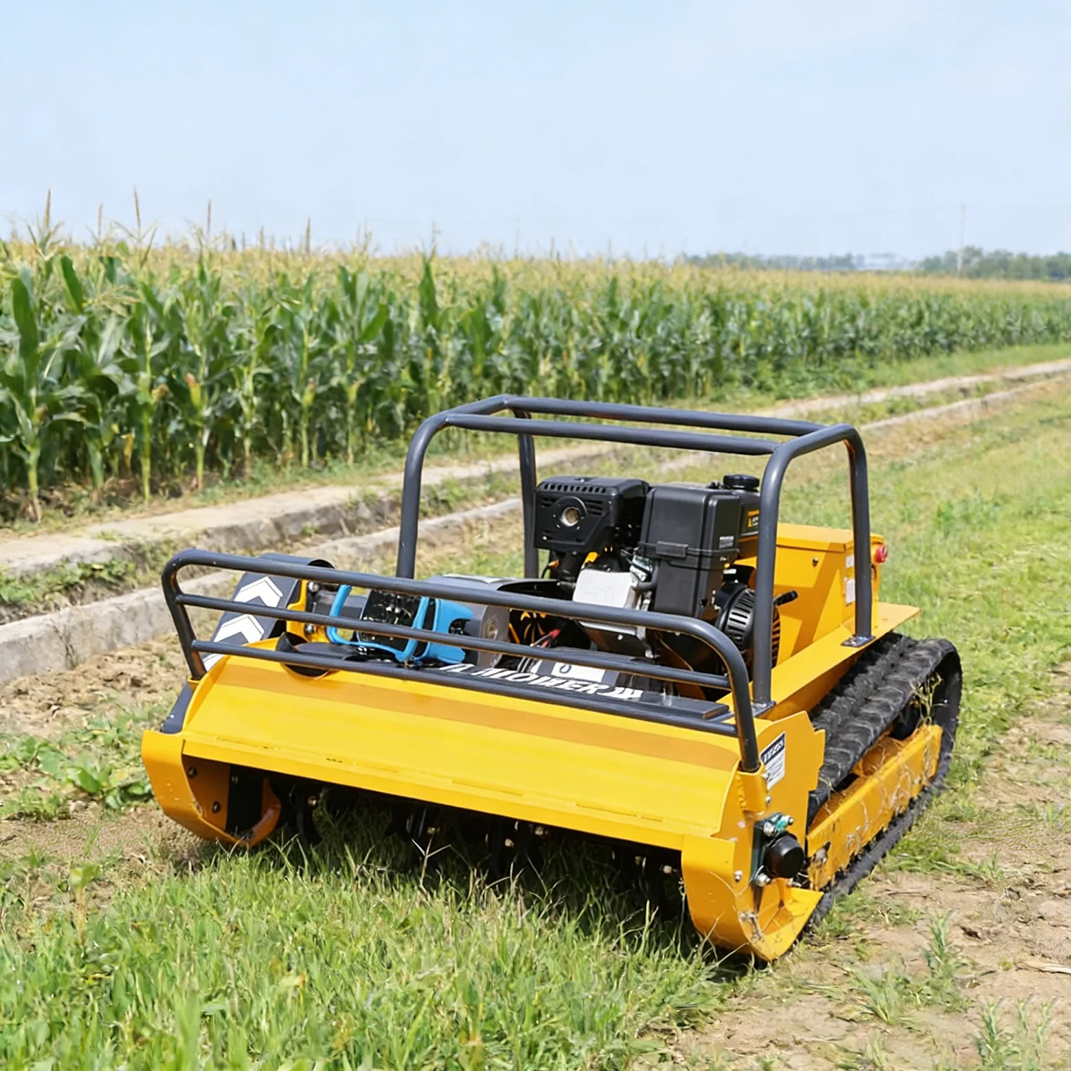 Customized garden lawn mower, high-quality lawn mower robot, tracked lawn mower
Customized garden lawn mower, high-quality lawn mower robot, tracked lawn mower