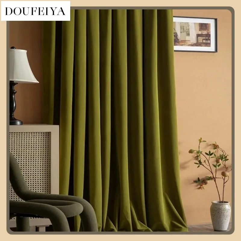 New Australian Wool Fleece Shading Light Luxury Modern Simple Solid Color French Retro Curtains for Living Dining Room Bedroom
New Australian Wool Fleece Shading Light Luxury Modern Simple Solid Color French Retro Curtains for Living Dining Room Bedroom