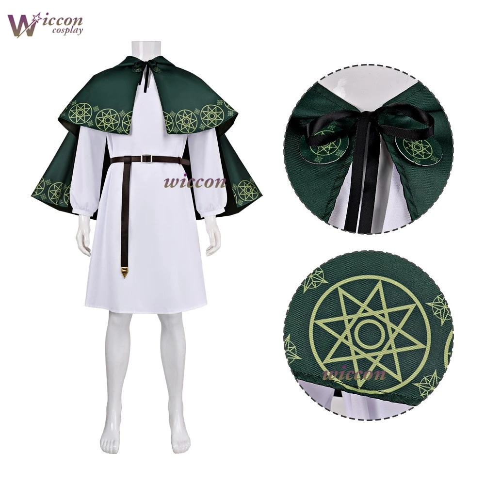 YesOk Medieval wizard cosplay costume magic circle print magic robe set Halloween party costume stage play role play
YesOk Medieval wizard cosplay costume magic circle print magic robe set Halloween party costume stage play role play