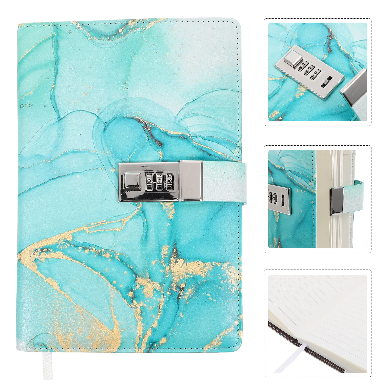 Password Diary Notebook with Lock for Adults Women Girls Journal Planner Secure Confidential Writing Book Marble Pattern Design
Password Diary Notebook with Lock for Adults Women Girls Journal Planner Secure Confidential Writing Book Marble Pattern Design
