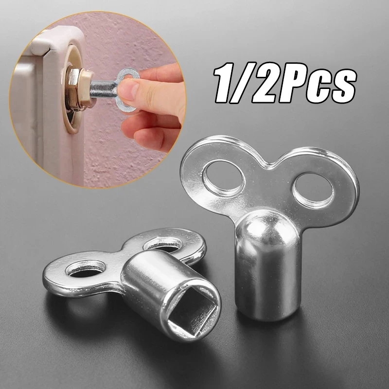 1/2Pcs Zinc Alloy Radiator Key, For Bleeding Air From Radiators,Square Socket Air Vent Valve Tool ,Heating Systems Accessories
1/2Pcs Zinc Alloy Radiator Key, For Bleeding Air From Radiators,Square Socket Air Vent Valve Tool ,Heating Systems Accessories