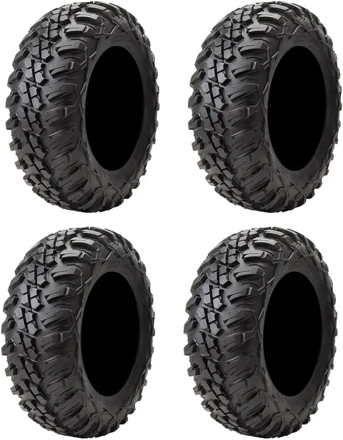 Tusk Terrabite Set of 4 UTV/ATV Tires – 29x9-14 Front & 29x11-14 Rear – 8-Ply Rated Radial Construction, Sidewall Tread Armor
Tusk Terrabite Set of 4 UTV/ATV Tires – 29x9-14 Front & 29x11-14 Rear – 8-Ply Rated Radial Construction, Sidewall Tread Armor