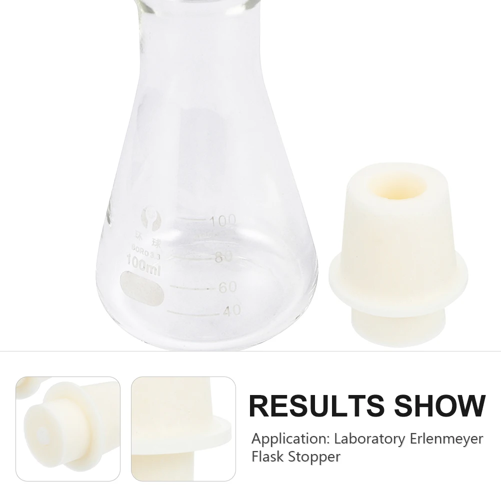 5pcs Erlenmeyer Flask Stopper Silicone Stoppers For Test Tubes Lab Sealing Plugs Reusable Sealers For Glass Bottles Conical
5pcs Erlenmeyer Flask Stopper Silicone Stoppers For Test Tubes Lab Sealing Plugs Reusable Sealers For Glass Bottles Conical
