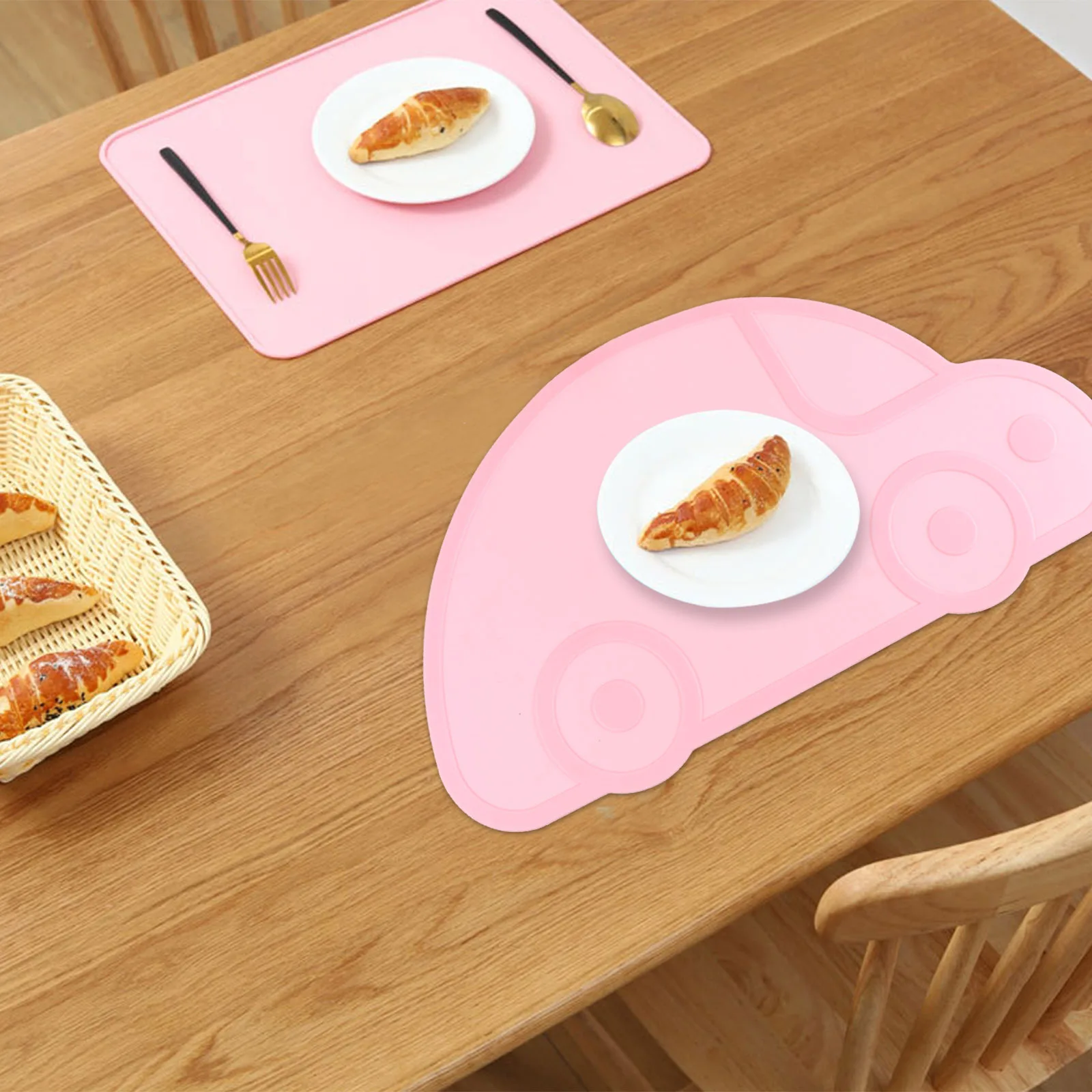 Baby Waterproof Placemat Silicone Place Mat Non-Slip Heat Insulation Table Mat Washable For Kids Home Camping Travel Food Pad
Baby Waterproof Placemat Silicone Place Mat Non-Slip Heat Insulation Table Mat Washable For Kids Home Camping Travel Food Pad