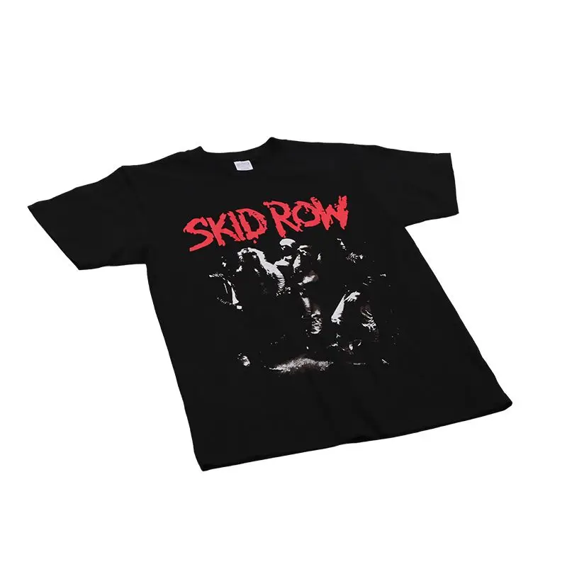 SKIDROW Poor Street Band Rock Хлопковая футболка с коротким рукавом Черная американская винтажная мужская футболка Aft Guns Flower Nirvana Nirvana
SKIDROW Poor Street Band Rock Хлопковая футболка с коротким рукавом Черная американская винтажная мужская футболка Aft Guns Flower Nirvana Nirvana
