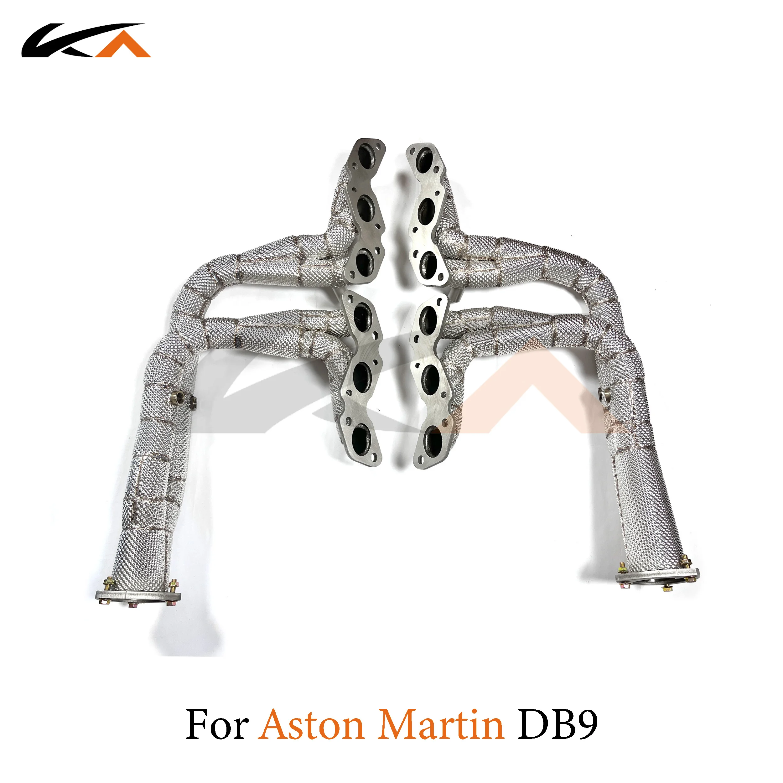 KA Tuning manifold exhaust system steel headers for Aston Martin DB9 V12 6.0 performance parts heat shield with straight pipe
KA Tuning manifold exhaust system steel headers for Aston Martin DB9 V12 6.0 performance parts heat shield with straight pipe
