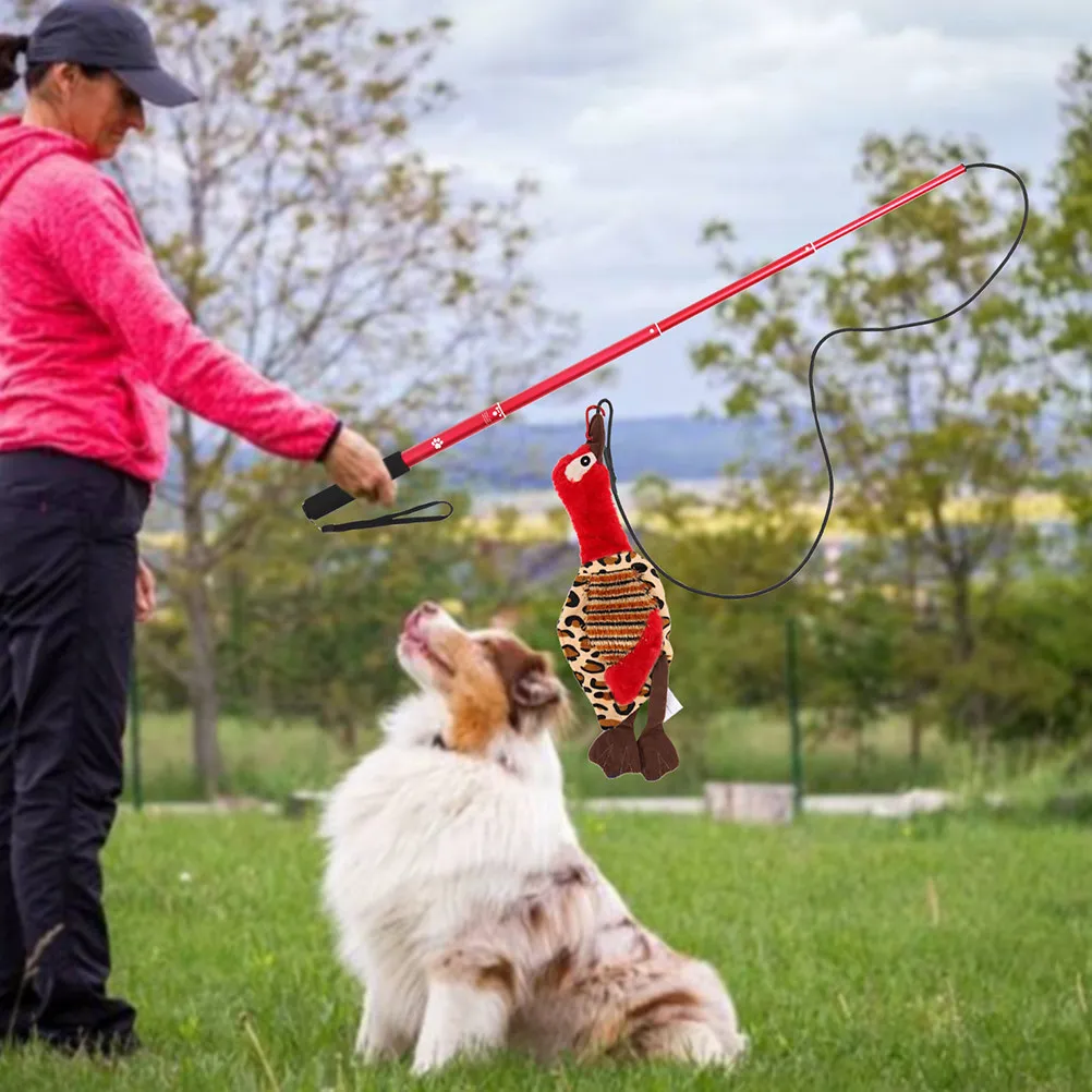 1Set Retractable Dog Teasing Stick Flirt Pole Interactive Pet Chasing Plaything for Training Exercise Indoor Outdoor Use
1Set Retractable Dog Teasing Stick Flirt Pole Interactive Pet Chasing Plaything for Training Exercise Indoor Outdoor Use
