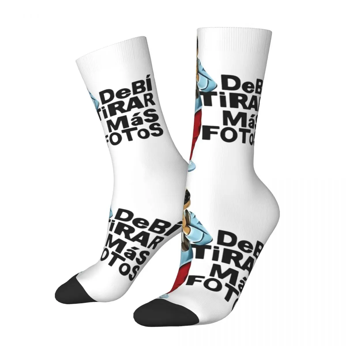 Носки DTMF Debi Tirar Mas, мужские и женские носки из полиэстера Bad Bunny, новинка, весна, лето, осень, зима, средние носки-трубы
Носки DTMF Debi Tirar Mas, мужские и женские носки из полиэстера Bad Bunny, новинка, весна, лето, осень, зима, средние носки-трубы