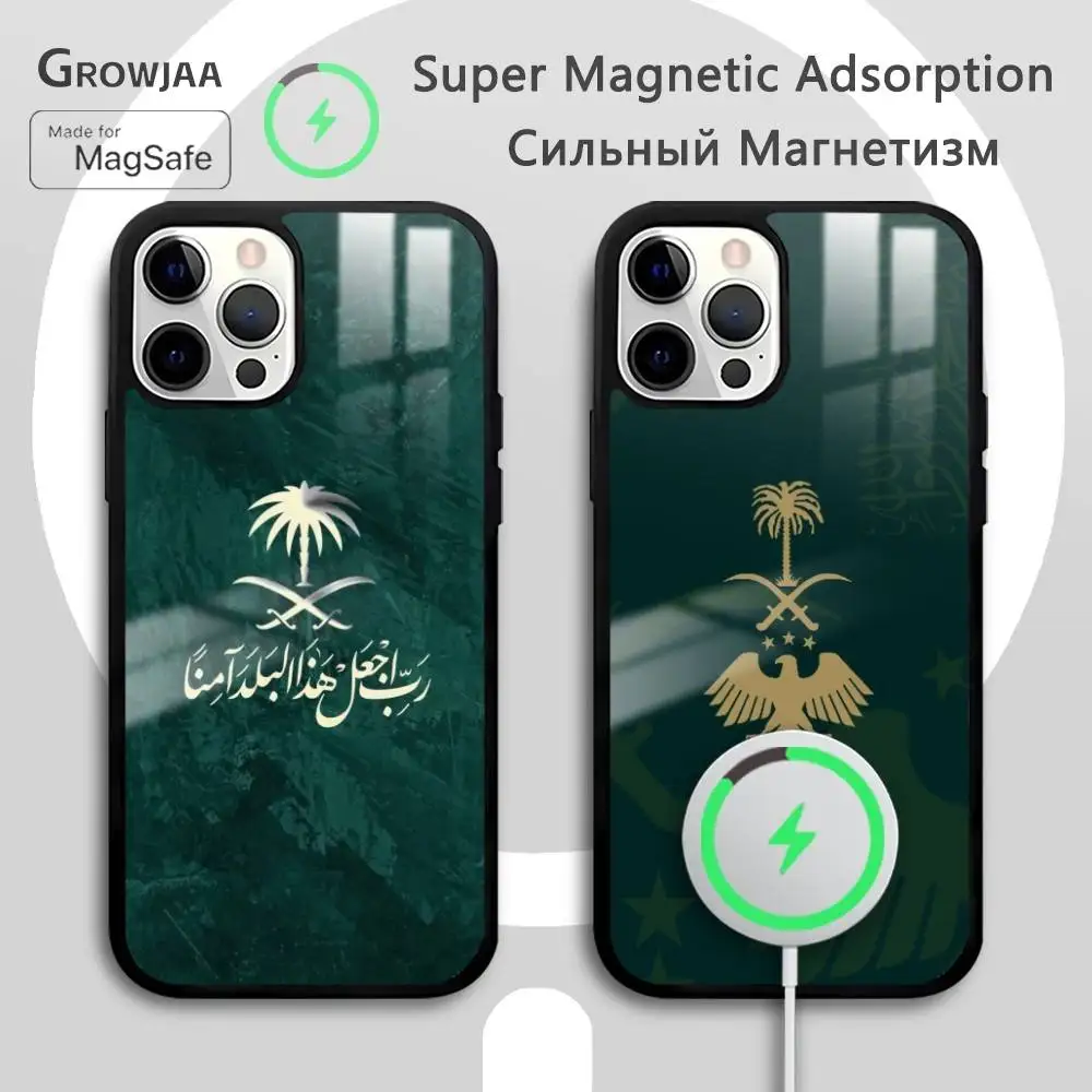 Saudi Arabia Cool Luxury Gold Phone Case For IPhone 16 15 14 13 12 11 Pro Max Plus Mini Magsafe Mirror Wireless Magnetic Funda
Saudi Arabia Cool Luxury Gold Phone Case For IPhone 16 15 14 13 12 11 Pro Max Plus Mini Magsafe Mirror Wireless Magnetic Funda