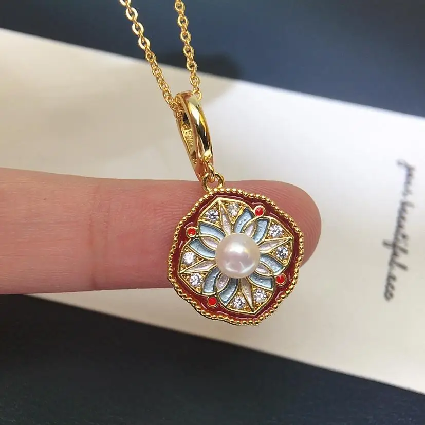 ZHBORUINI 5-6 мм подвеска из пресноводного жемчуга с универсальной пряжкой в китайском стиле, изысканный регулируемый ретро-ювелирный подарок премиум-класса
ZHBORUINI 5-6 мм подвеска из пресноводного жемчуга с универсальной пряжкой в китайском стиле, изысканный регулируемый ретро-ювелирный подарок премиум-класса