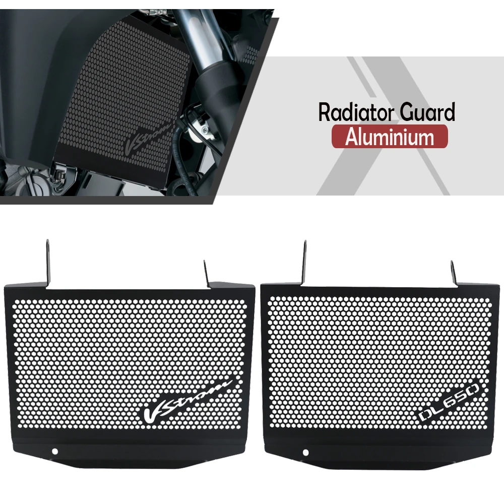 Motorcycle Accessories Radiator Grille Guard Cover Protector Aluminium For Suzuki DL 650 V-STROM VSTROM 650 abs DL650 2010-2026
Motorcycle Accessories Radiator Grille Guard Cover Protector Aluminium For Suzuki DL 650 V-STROM VSTROM 650 abs DL650 2010-2026