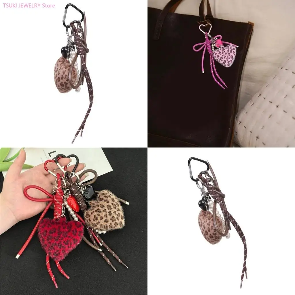 62KE Artificial Leather Animal Print Keychain Ball Love Charm Bag Decoration
62KE Artificial Leather Animal Print Keychain Ball Love Charm Bag Decoration