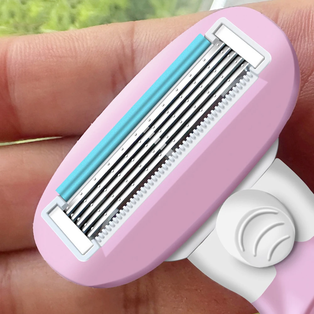 Women Portable Shaver Replaceable Cutter Head Trimmer Hair Shaver 5 Blades Razor Face/ Leg/ Armpit/ Bikini Beauty Hair Removal
Women Portable Shaver Replaceable Cutter Head Trimmer Hair Shaver 5 Blades Razor Face/ Leg/ Armpit/ Bikini Beauty Hair Removal