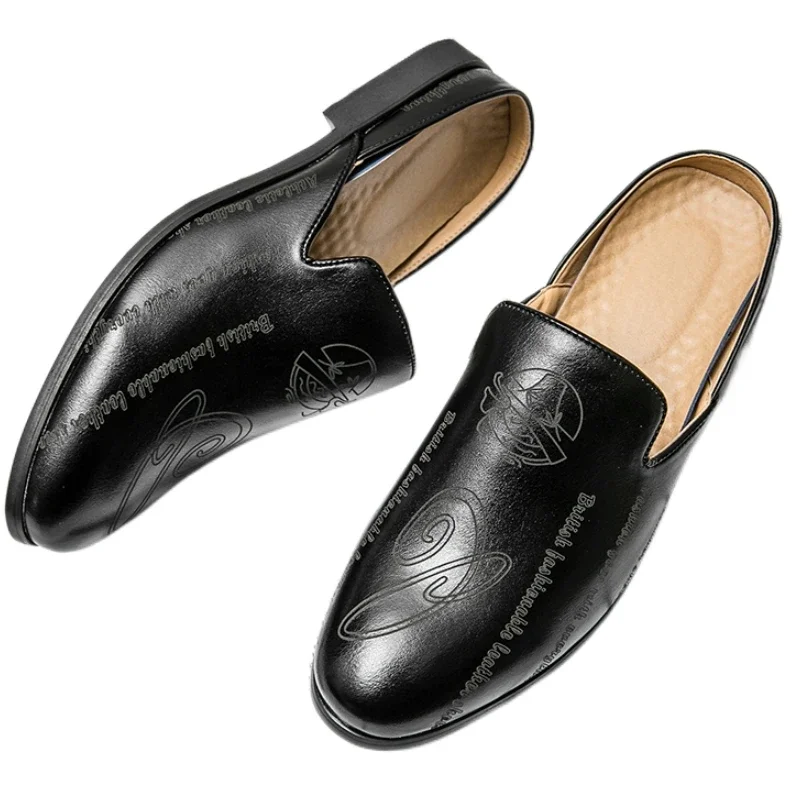 New Black Men Sandals Slippers Brown Business Pu Leather Handmade Men Dress Shoes Size 38-44
New Black Men Sandals Slippers Brown Business Pu Leather Handmade Men Dress Shoes Size 38-44