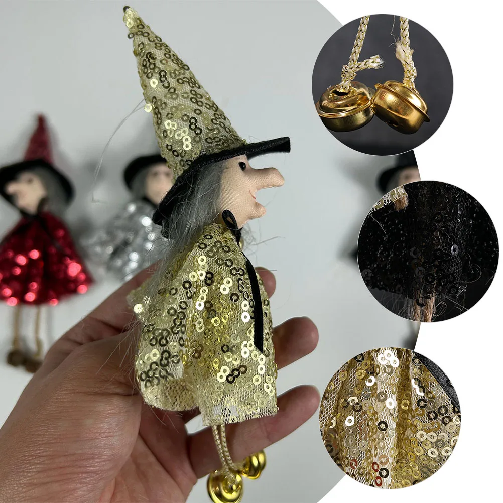 4pcs Halloween Witch Hanging Decor Adorable Festival Accessories Household Ornament For Party Decoration Prank
4pcs Halloween Witch Hanging Decor Adorable Festival Accessories Household Ornament For Party Decoration Prank
