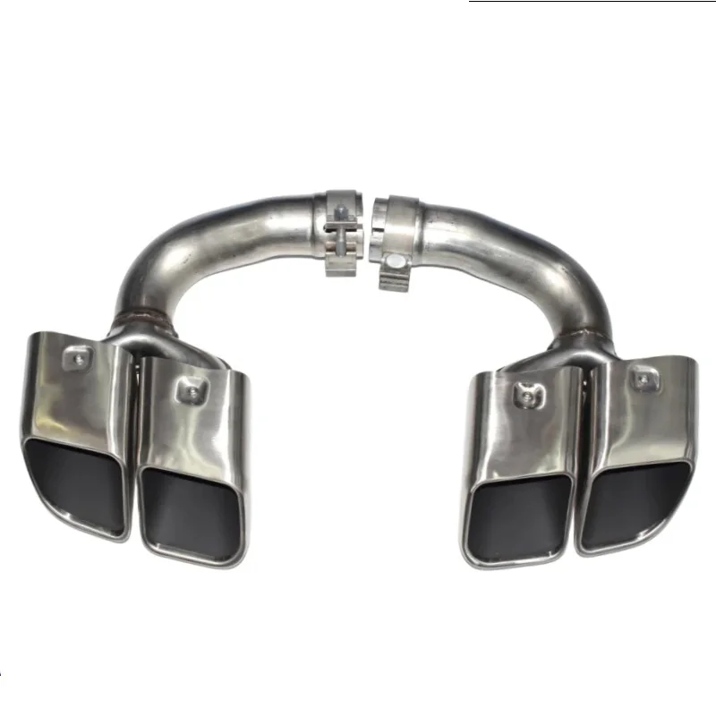 Exhaust tip for Porsche Cayenne tailpipe 18-24 exhaust pipe modification GTS muffler Turbo exhaust head black stainless steel
Exhaust tip for Porsche Cayenne tailpipe 18-24 exhaust pipe modification GTS muffler Turbo exhaust head black stainless steel