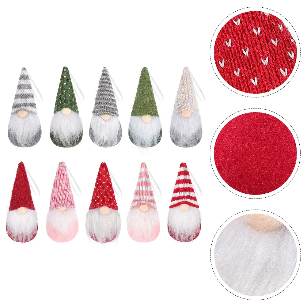 10 Pcs Decorations Christmas Knitted Pendant Personalized Ornaments Farmhouse Clearance Gnome Tree Gnomes
10 Pcs Decorations Christmas Knitted Pendant Personalized Ornaments Farmhouse Clearance Gnome Tree Gnomes