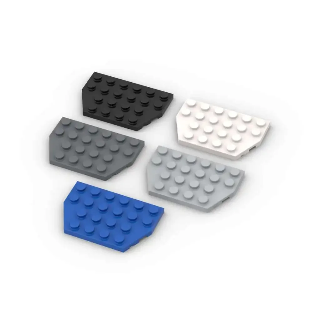MOC 10 шт., частица головоломки 32059, клиновая пластина, комплект строительных блоков, 4x6, вырезанные углы, кирпичи, игрушки «сделай сам», подарок на день рождения, Рождество, дропшиппинг
MOC 10 шт., частица головоломки 32059, клиновая пластина, комплект строительных блоков, 4x6, вырезанные углы, кирпичи, игрушки «сделай сам», подарок на день рождения, Рождество, дропшиппинг