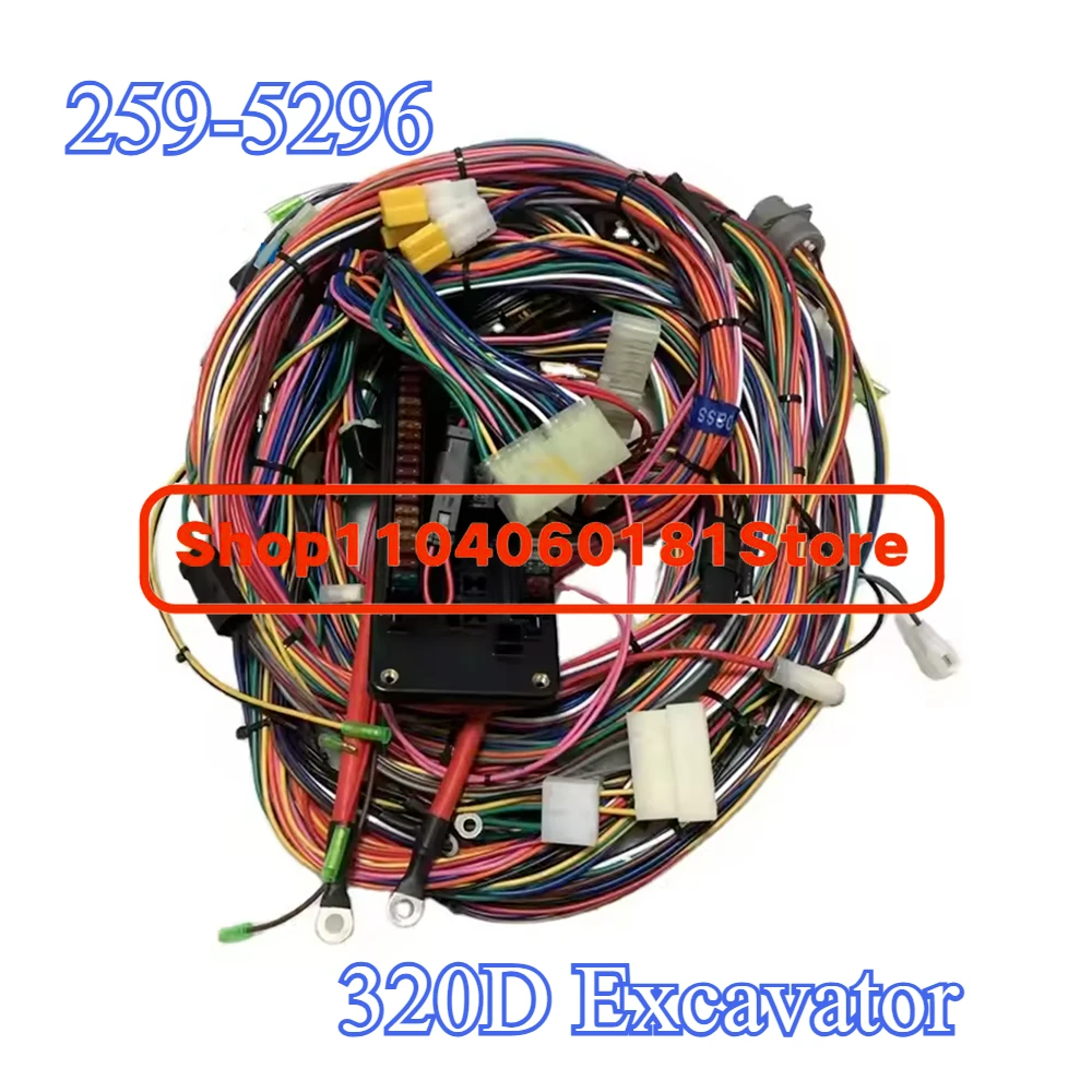 259-5296 2595296 Fuse Box Cab Wire Harness Assy For 320D Excavator
259-5296 2595296 Fuse Box Cab Wire Harness Assy For 320D Excavator
