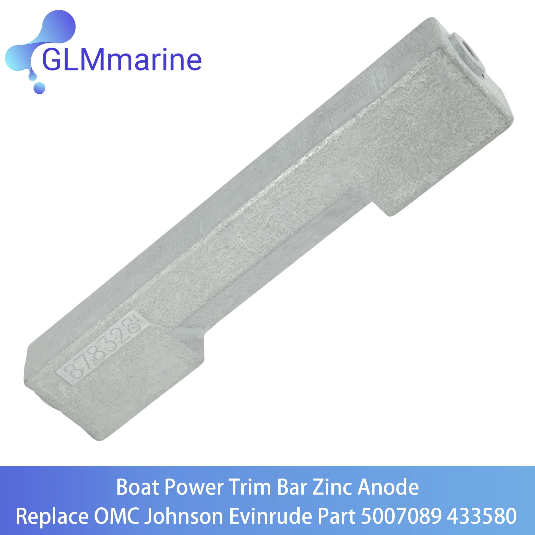 5007089 New Power Trim Bar Zinc Anode 433580 for Johnson Evinrude OMC BRP 90-225 Hp 1991 and Later for BRP 393023 fits BRP
5007089 New Power Trim Bar Zinc Anode 433580 for Johnson Evinrude OMC BRP 90-225 Hp 1991 and Later for BRP 393023 fits BRP