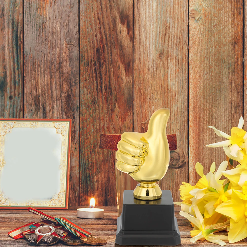 Plastic Thumb Trophies Small Competition Game Motivation Rewards Kids Lightweight Durable Compact Practical Gifts Prizes Honor
Plastic Thumb Trophies Small Competition Game Motivation Rewards Kids Lightweight Durable Compact Practical Gifts Prizes Honor