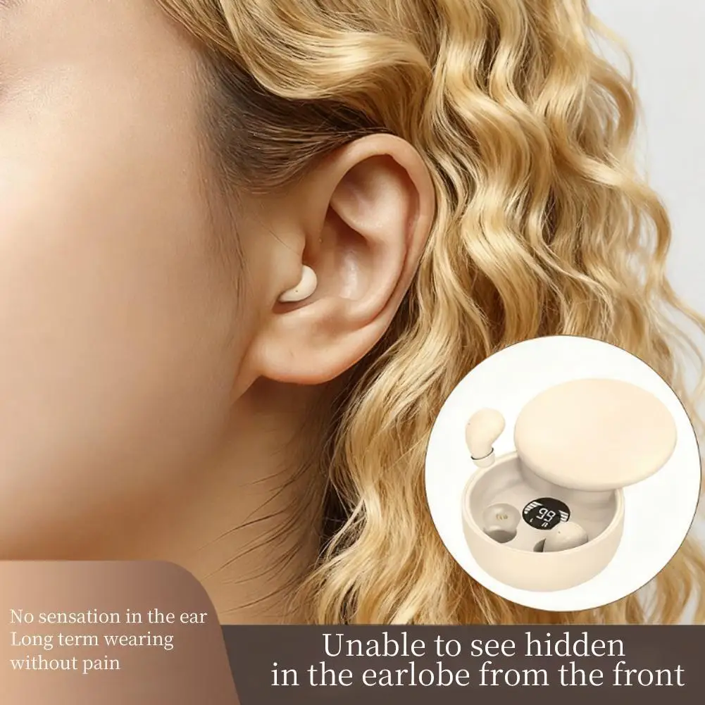 Супер мини-беспроводные наушники для сна, невидимые скрытые наушники-вкладыши, Hi-Fi звук, Bluetooth 5,3, удобные наушники для длительного ношения, аксессуар
Супер мини-беспроводные наушники для сна, невидимые скрытые наушники-вкладыши, Hi-Fi звук, Bluetooth 5,3, удобные наушники для длительного ношения, аксессуар