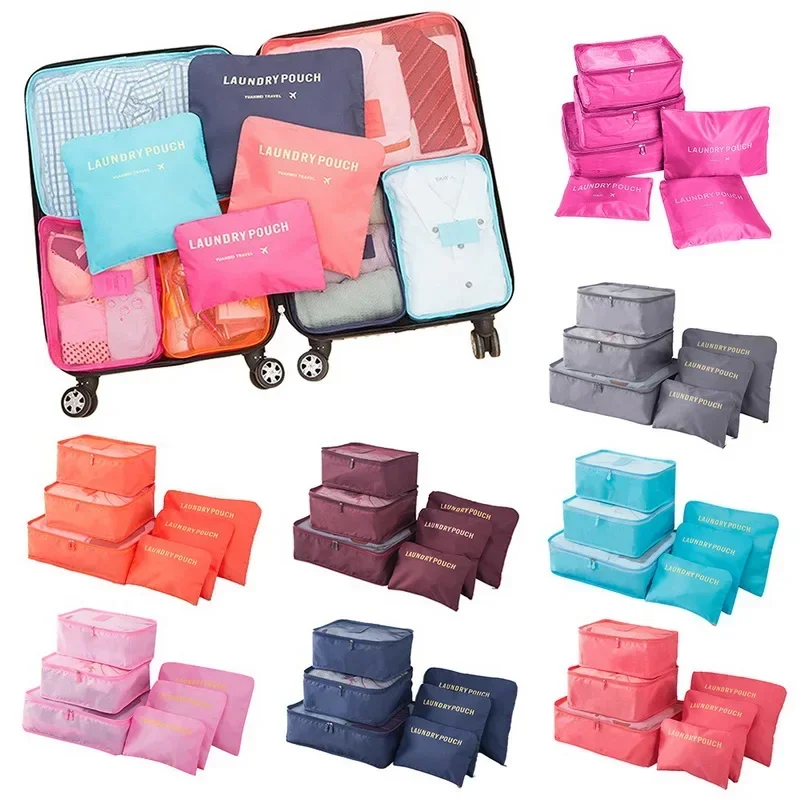6pcs Set Travel Storage Bags Suitcase Packing Set Storage Cases Portable Luggage Organizer Clothes Shoe Foldable Organizer
6pcs Set Travel Storage Bags Suitcase Packing Set Storage Cases Portable Luggage Organizer Clothes Shoe Foldable Organizer