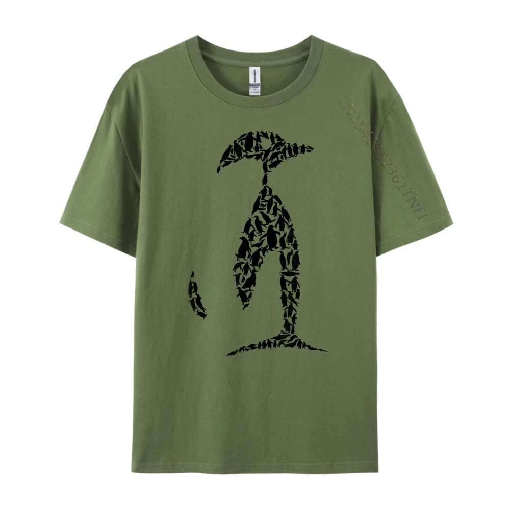 Silhouette Penguins For Penguin Lover Penguin Black T Shirts Natural Men's Clothes Plain T Shirts Wholesale Clothes Party
Silhouette Penguins For Penguin Lover Penguin Black T Shirts Natural Men's Clothes Plain T Shirts Wholesale Clothes Party