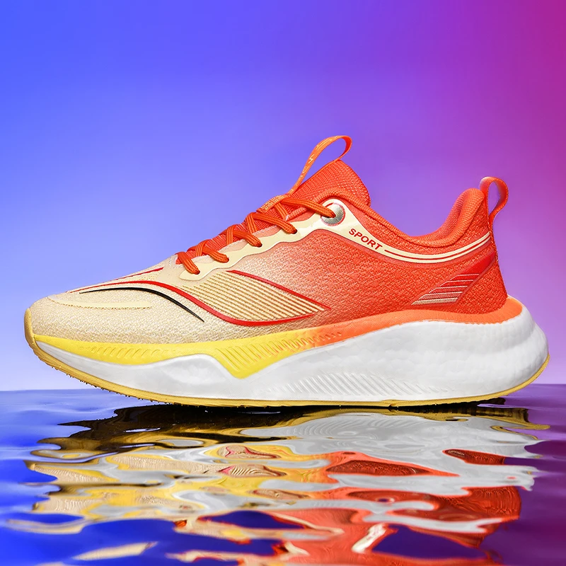 Новые мужские кроссовки, уличная дышащая легкая обувь на шнуровке, мужская удобная износостойкая нескользящая повседневная мужская обувь
Новые мужские кроссовки, уличная дышащая легкая обувь на шнуровке, мужская удобная износостойкая нескользящая повседневная мужская обувь